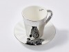 Luycho Tazza Con Specchio Angolare E Coperchio – Orso Polare – 330 Ml – Girevole